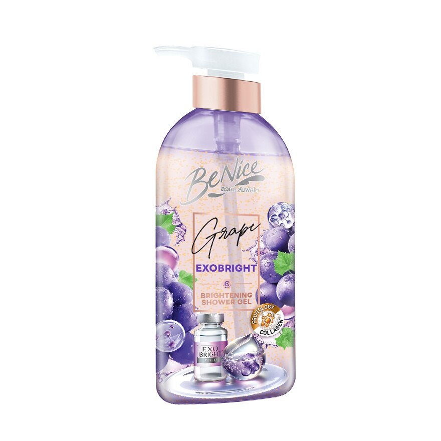 Benice Shower Gel Grape Exo Bright 450 Ml.
