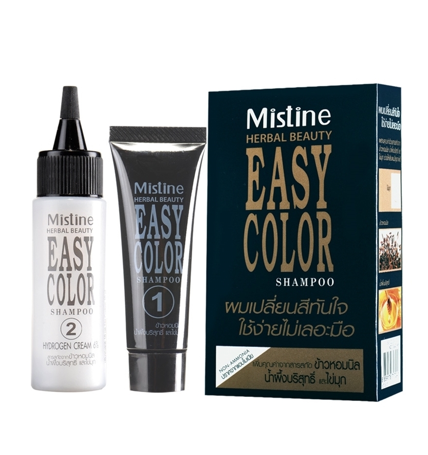 Оттеночный шампунь Mistine 2 цвета