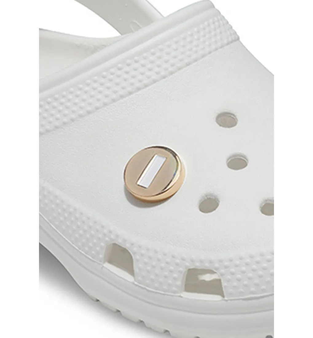 CROCS Jibbitz Shoes Charm Gold Letter I Multi Color - CR024AC284CPTH