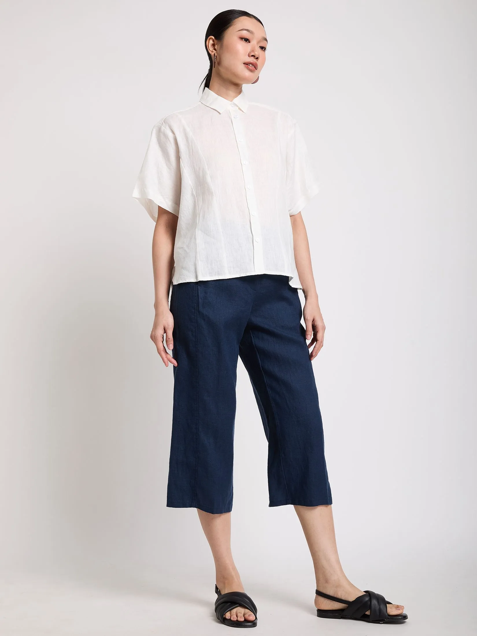 SIMPLICITY Women Blouse Short Sleeves
