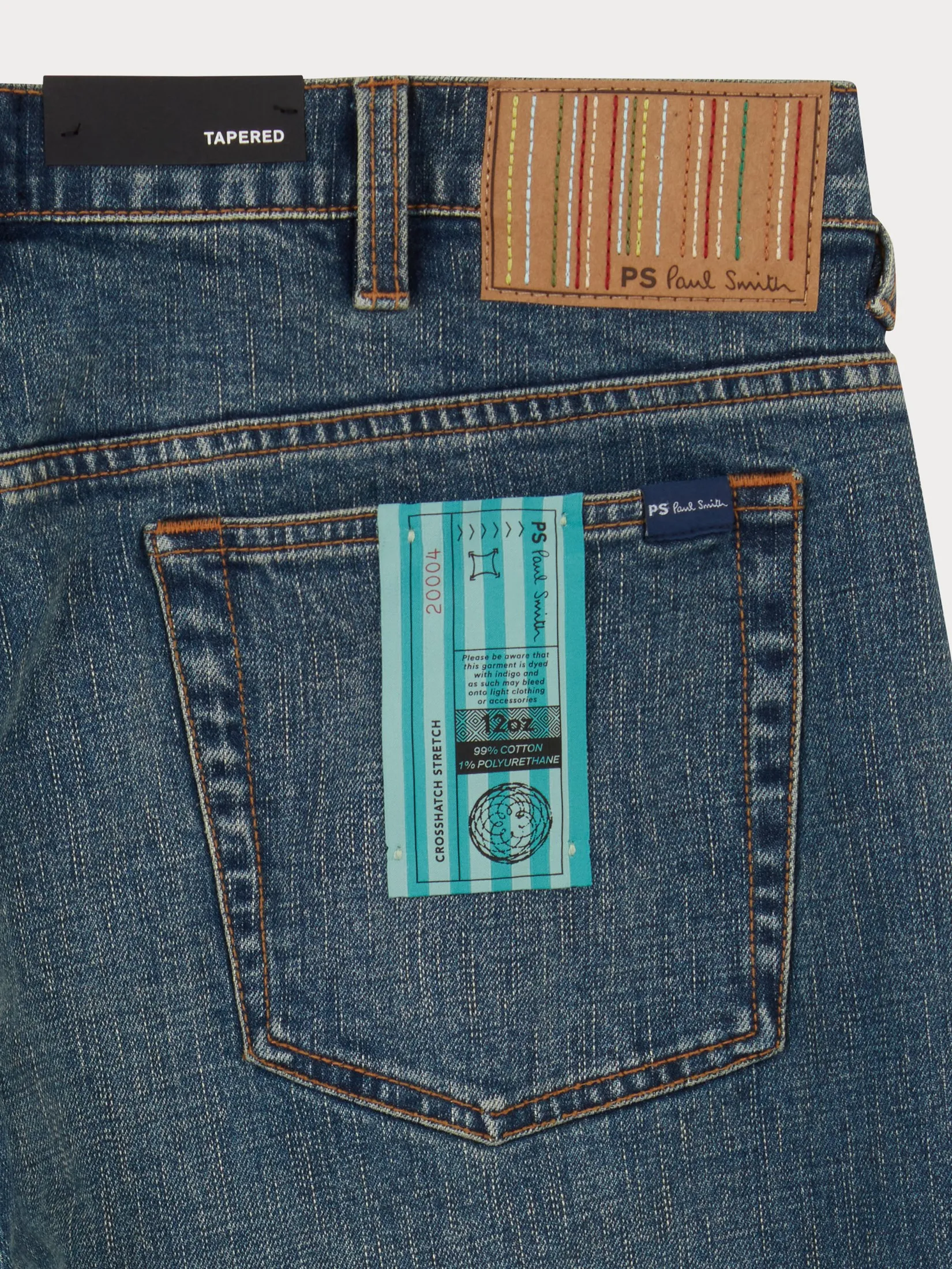 PAUL SMITH Jeans Men M2R-301Z-T20004-BLUE Denim