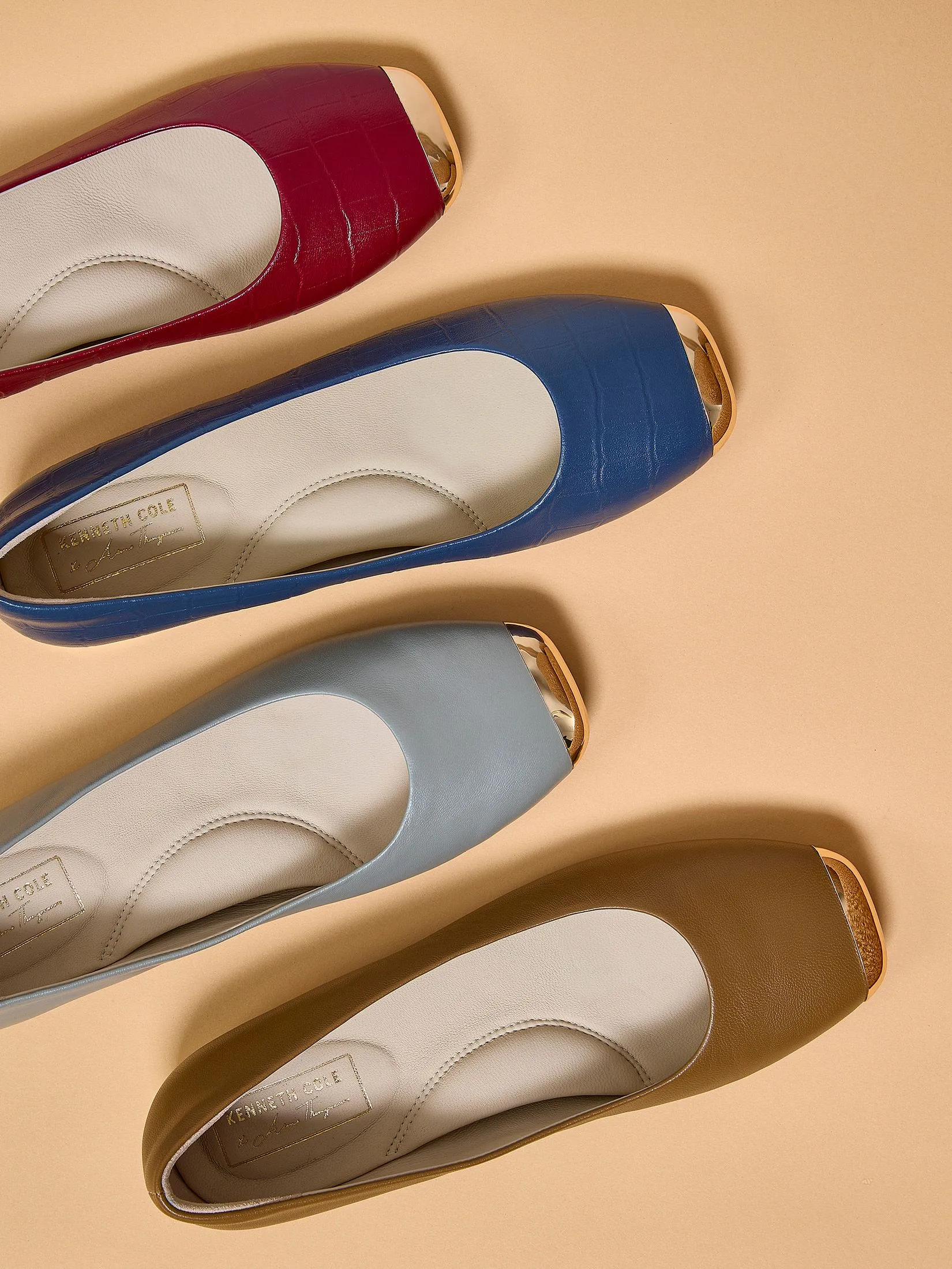 KENNETH COLE WOMEN FLATS ASTAIRE FLATS X ANNE THONGPRASOM / JET BLACK