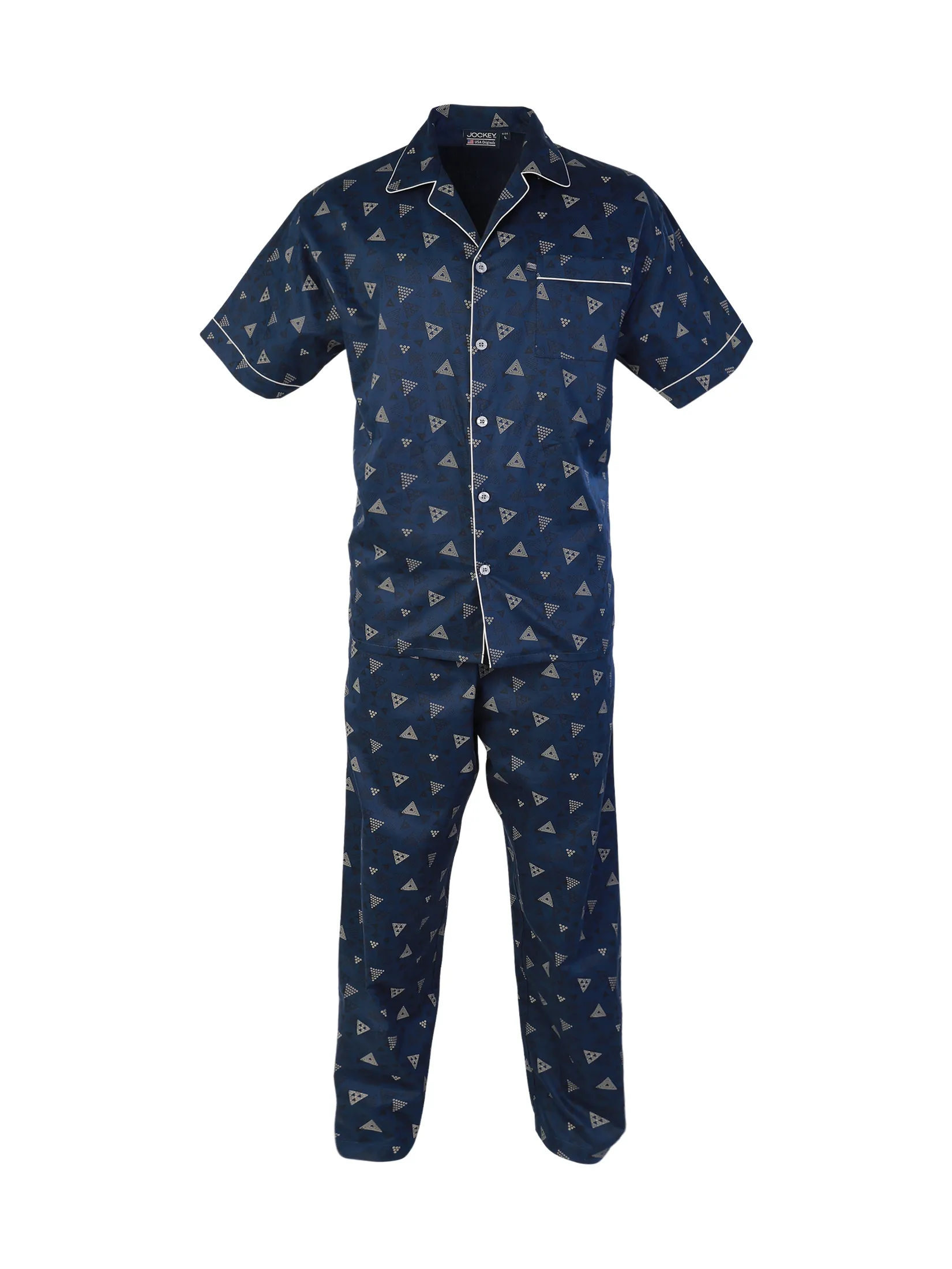 JOCKEY UNDERWEAR Men s SLEEPWEAR SHORT SLEEVE/PANTS NAVY