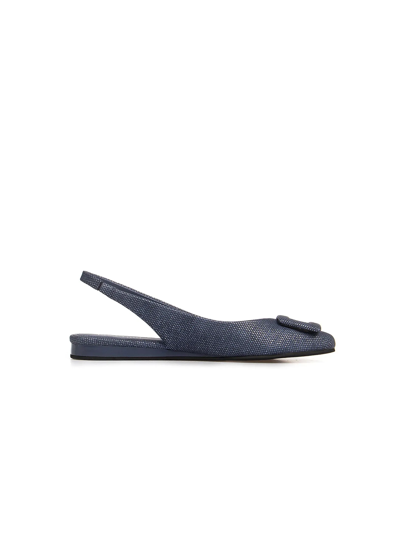 KENNETH COLE WOMEN FLATS LINTON BUCKLE / BLUE