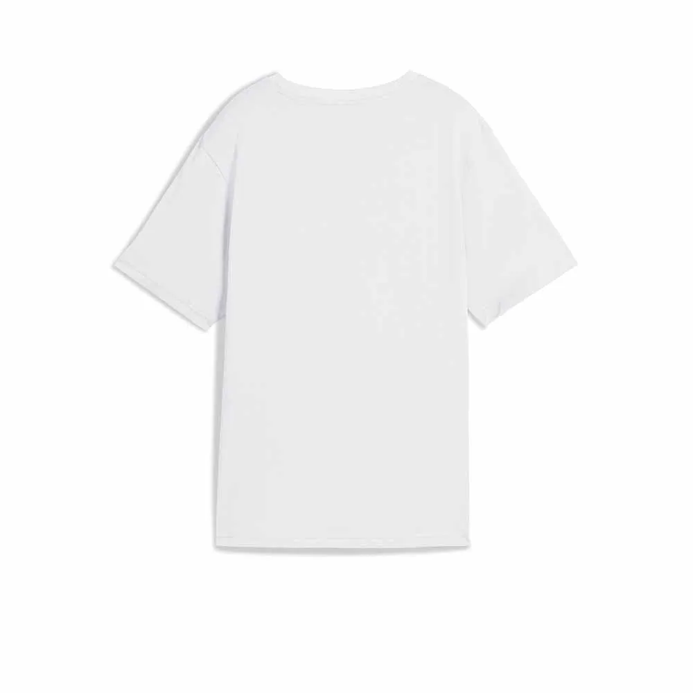 PUMA Wardrobe Essentials Sports Legacy Graphic Women T-Shirt White - PU097AP044EOTH