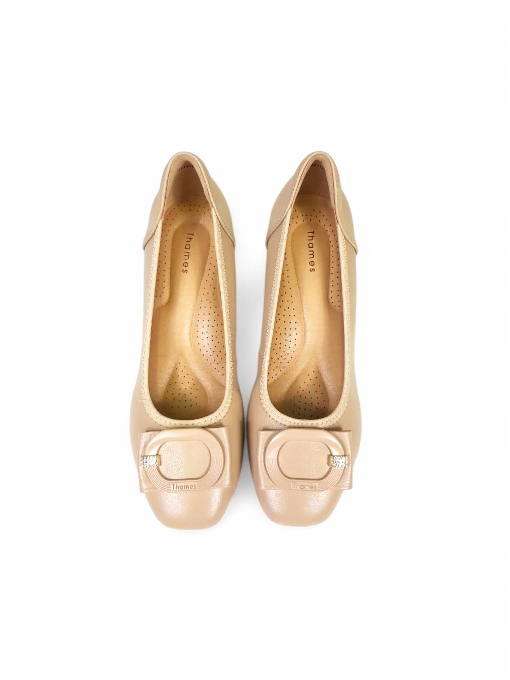THAMES Women's 1.6 inch mid-heel shoes beige
