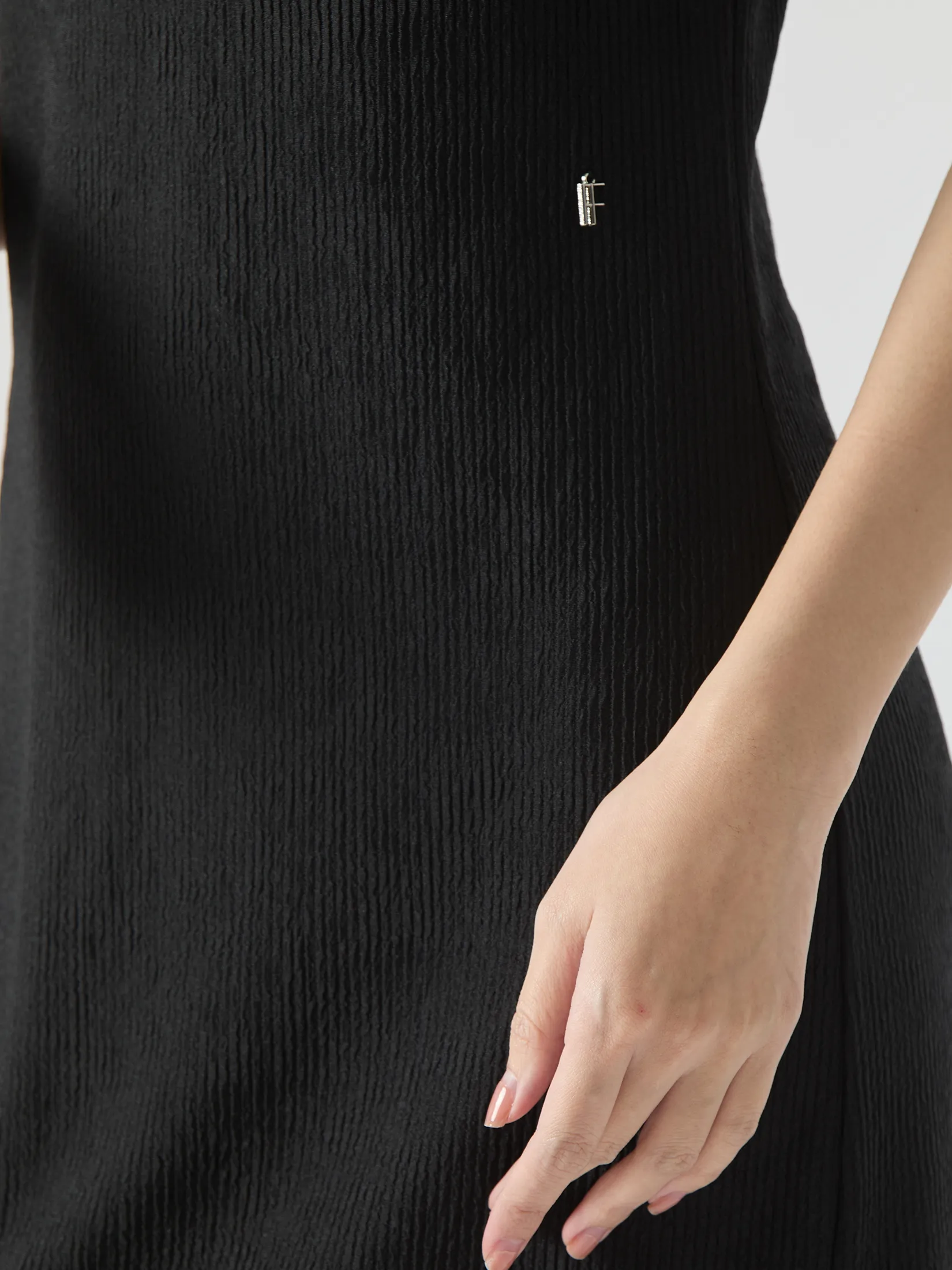 F-FASHION Knit Dress Women Black