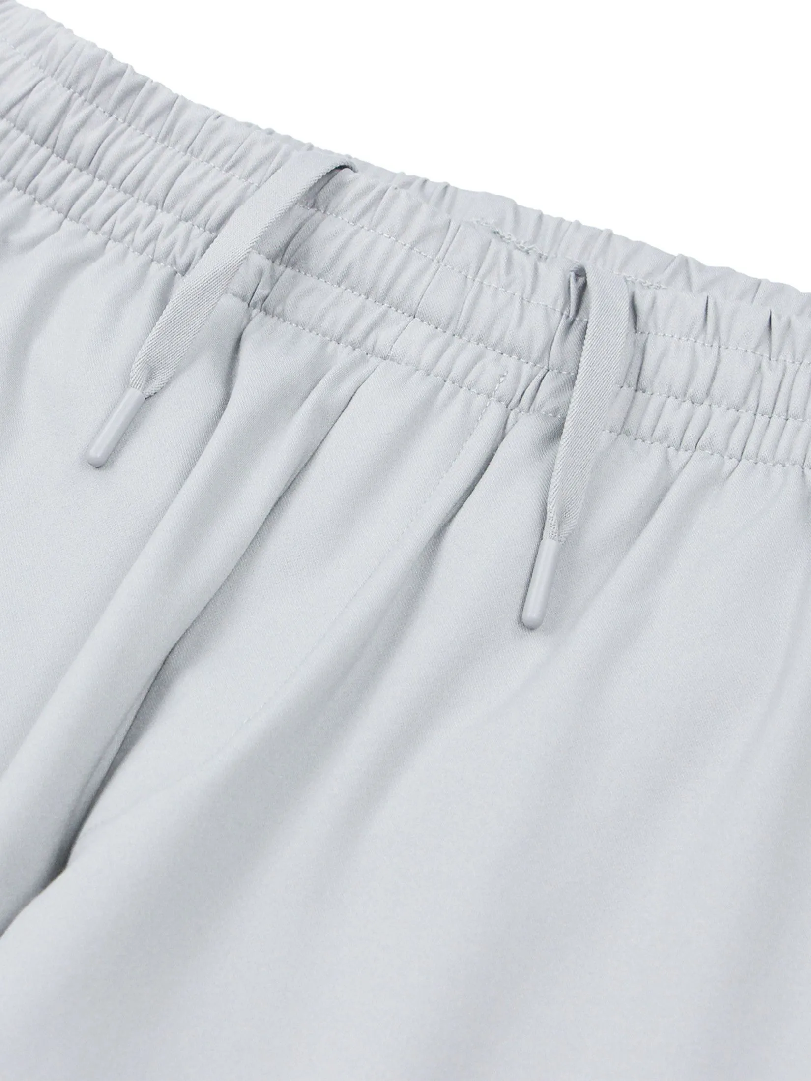 GIORDANO Men's Slim Easycare Stretch Jogger Light Grey