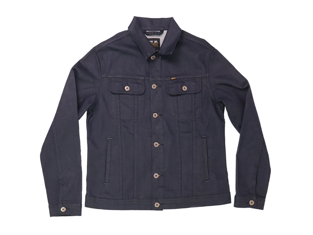 BOVY NAVY JACKET COTTON-9218
