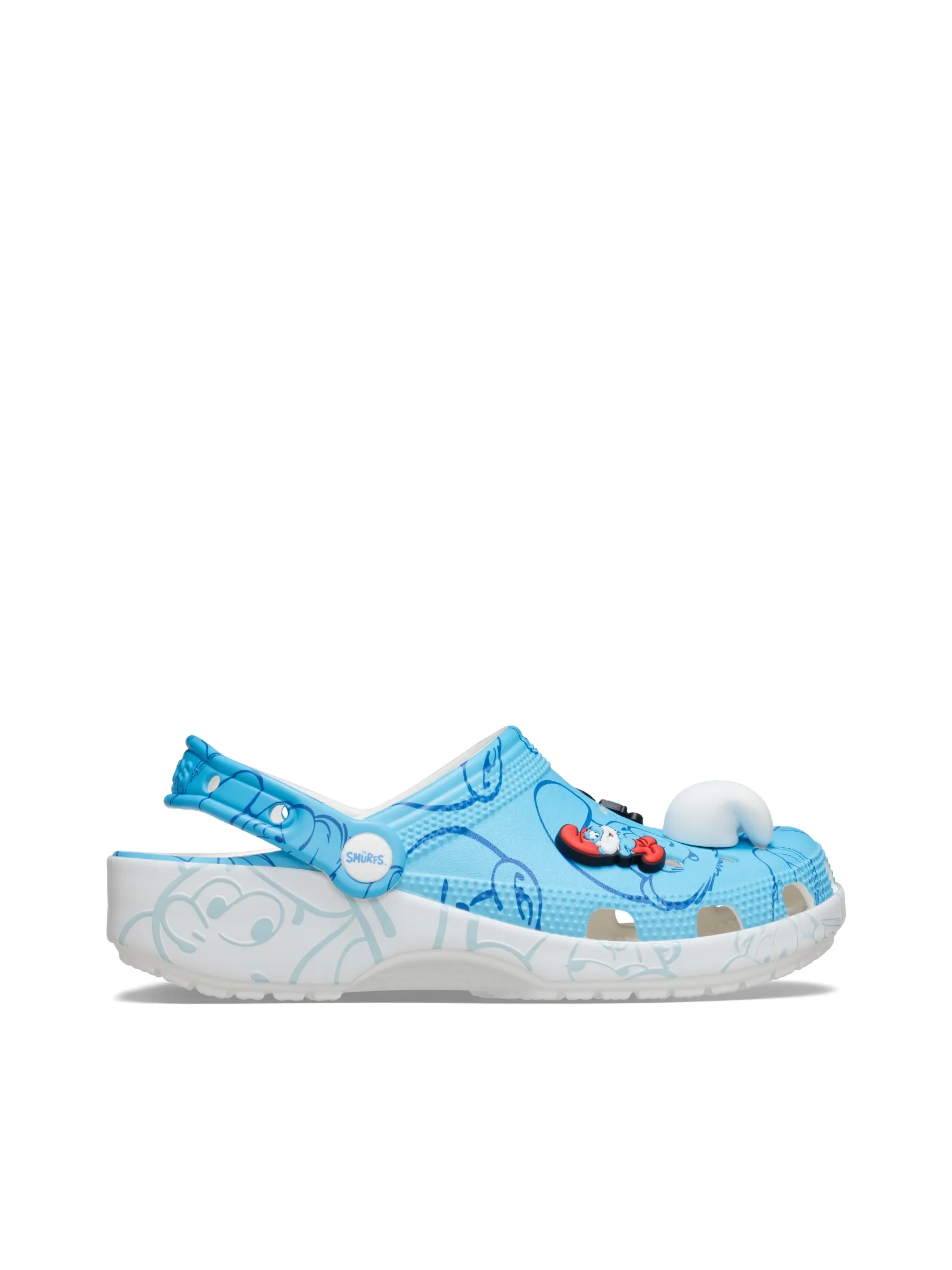 CROCS UNISEX SMURFS CLASSIC CLOG - MULTI