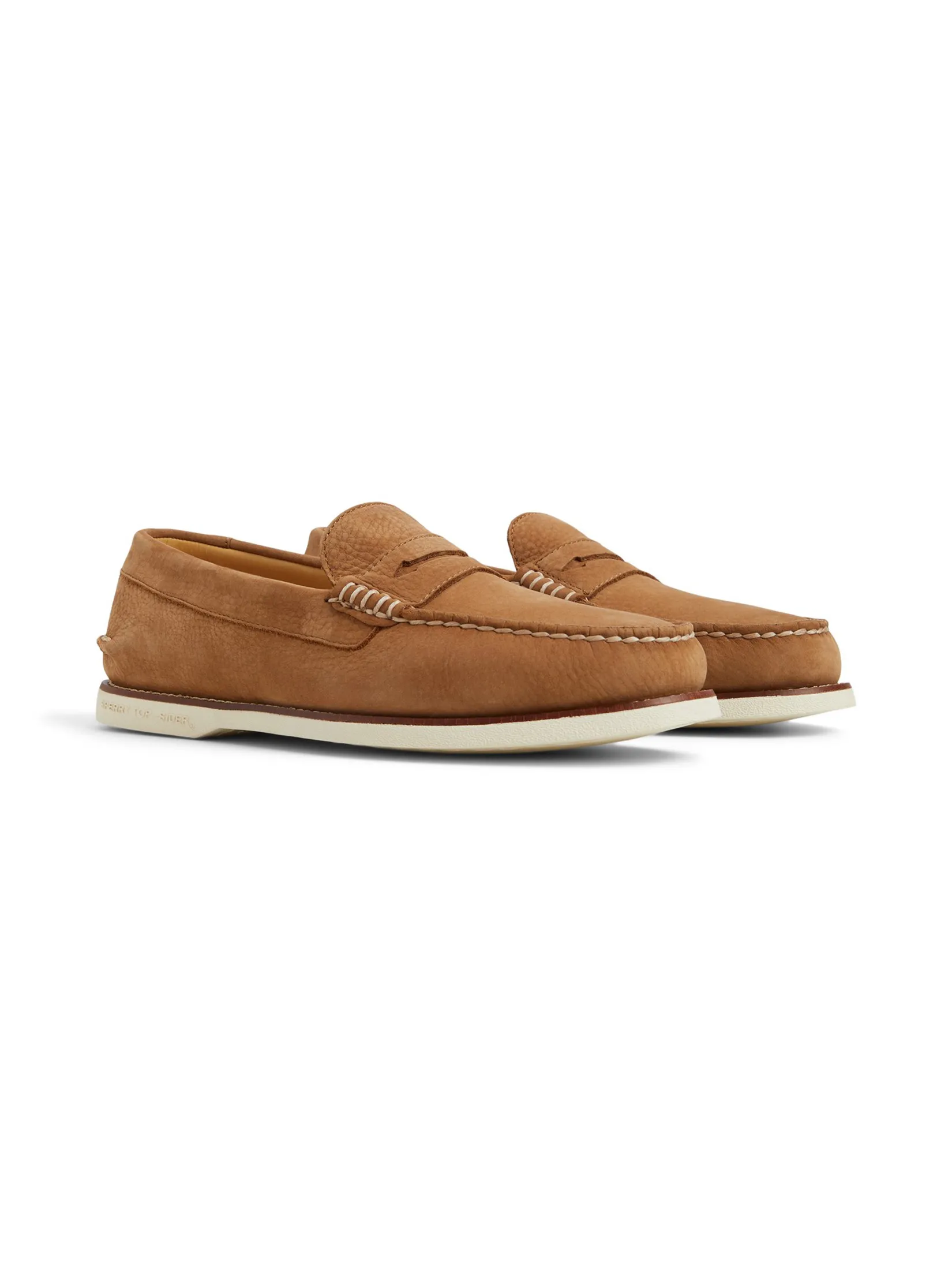SPERRY MEN LIGHT BROWN GOLD CUP CAMBRIDGE PENNY