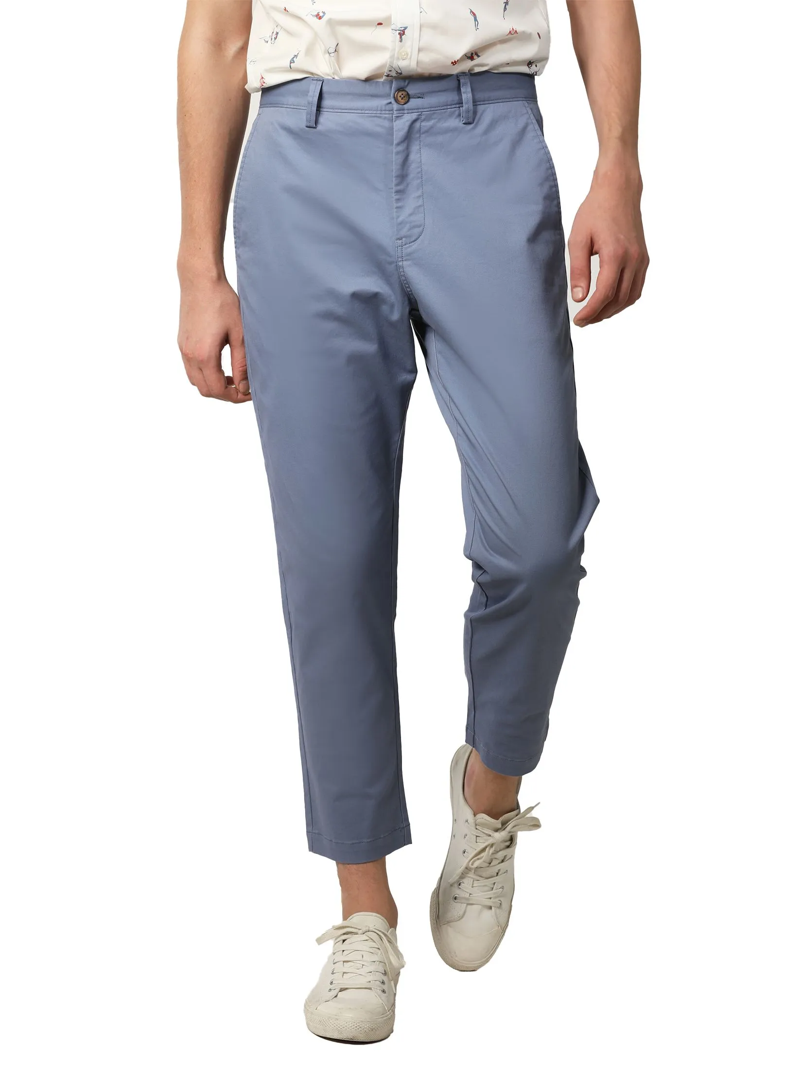 JOHN HENRY Men's Pants (Cropped) MERRIMENT Blue Size - 30