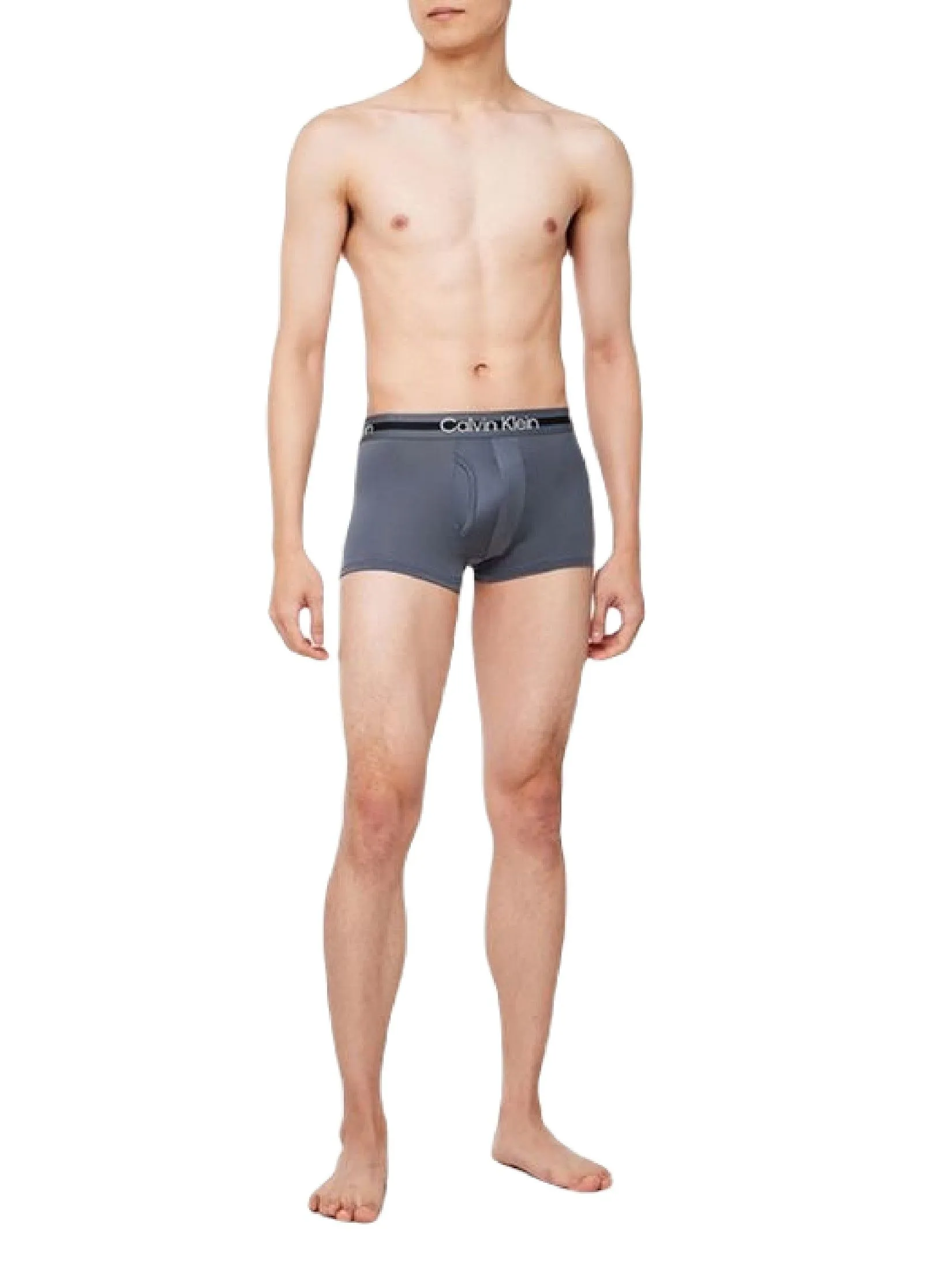 CALVIN KLEIN Men's Brushed Micro Low Rise Trunk 3Pk Multicolor