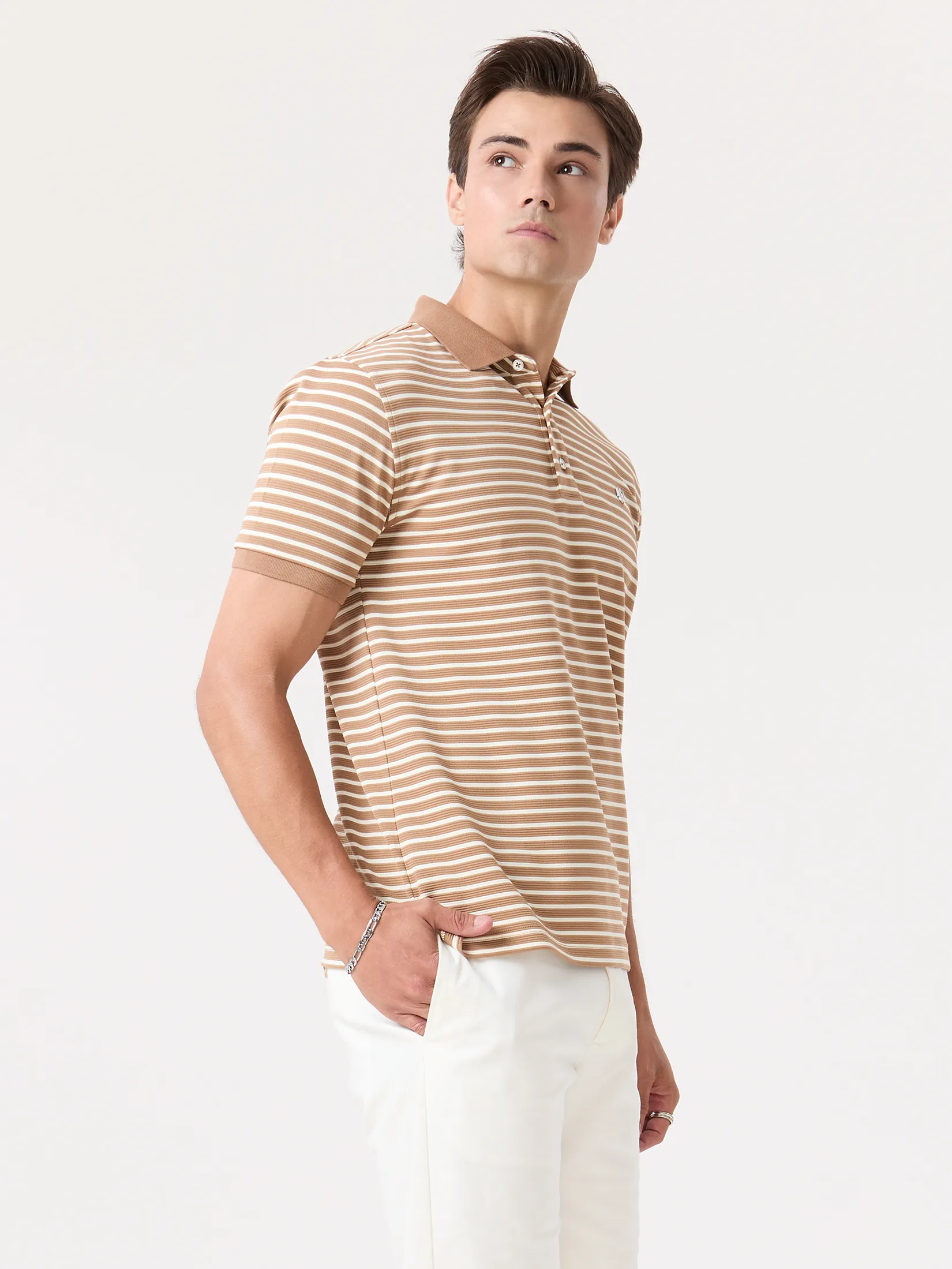 LTD New Gen Polo Shirt Man Khaki