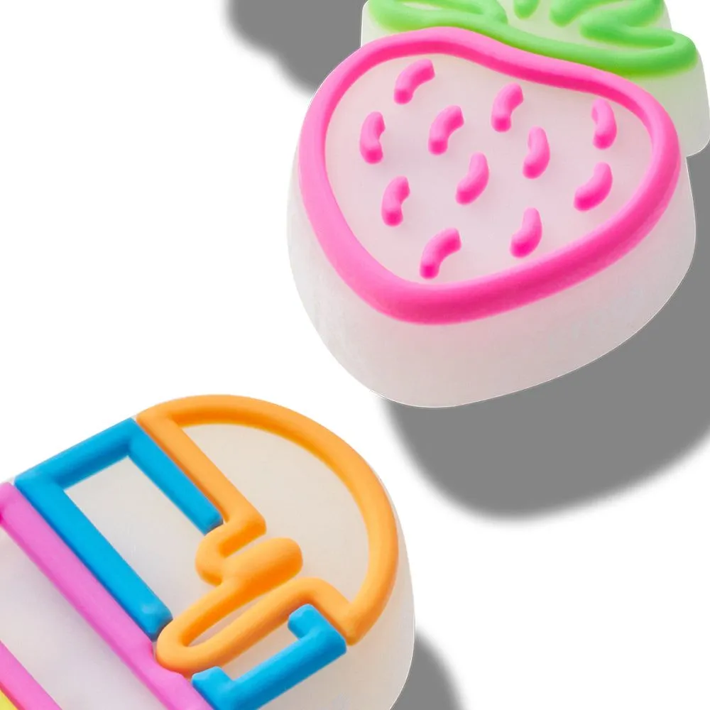 CROCS Jibbitz Shoes Charm Lights Up Summer 5-Pack Multi Color - CR024AC097EJTH