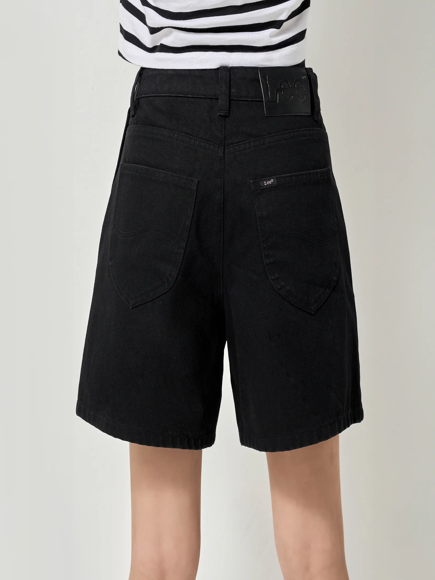 LEE Women s Denim Shorts Lee Pink Collection Black