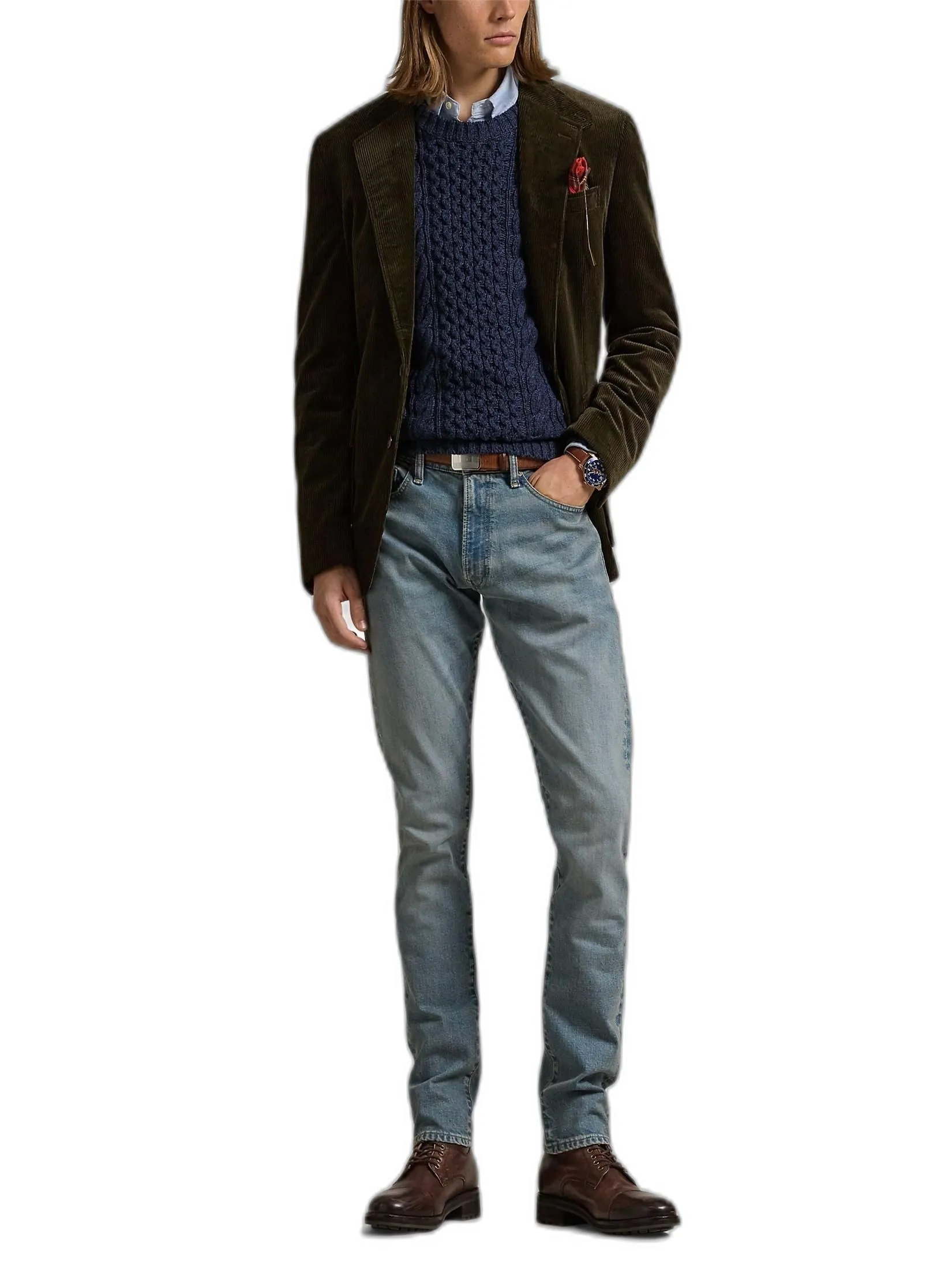 POLO RALPH LAUREN Men Jeans-Sullivan Slim Stretch Jean MNPODNM10920355-Blue