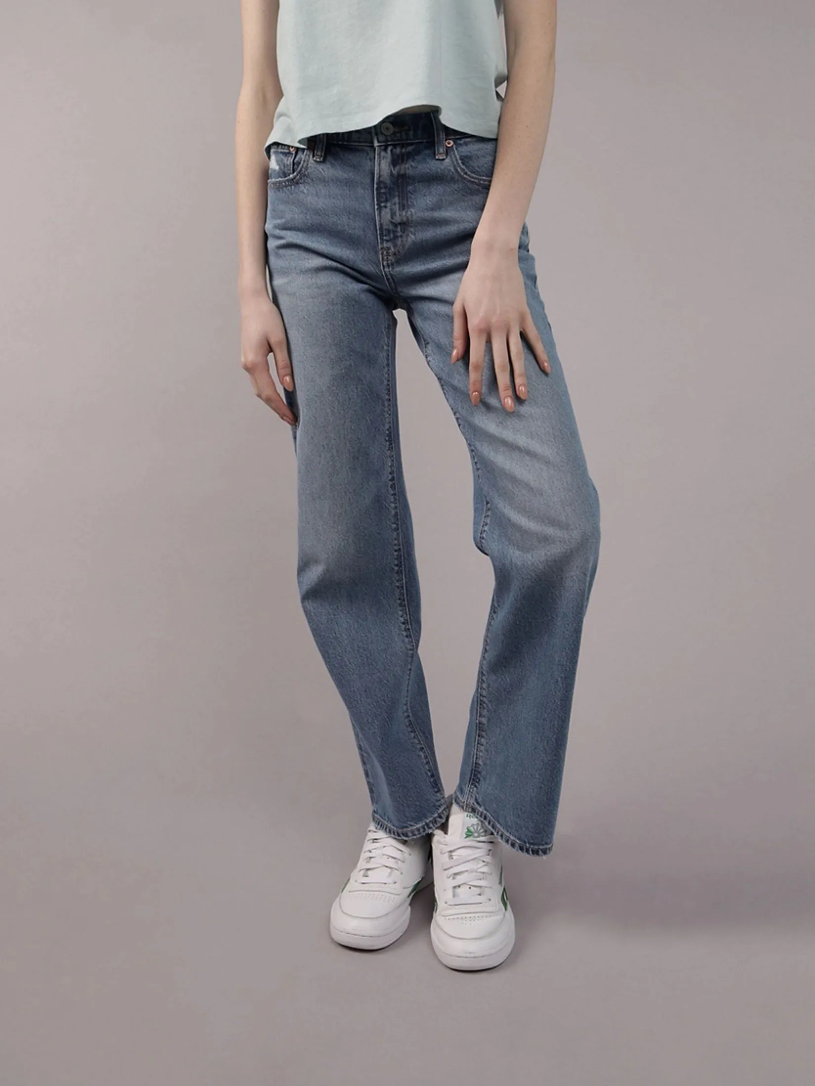 AMERICAN EAGLE WOMEN STOVEPIPE JEANS 851 CLASSIC MEDIUM