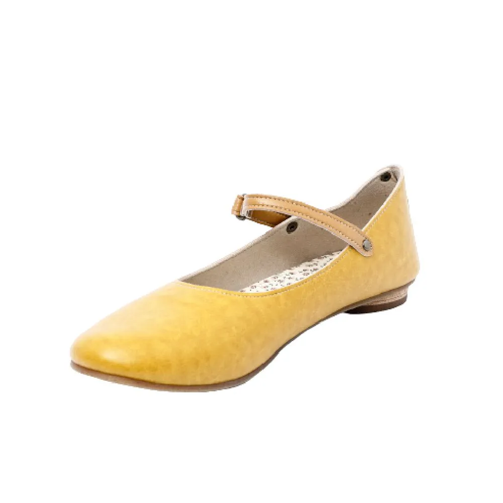 BELLE&SOFA Ballets Shoes Item JBC08-Yellow