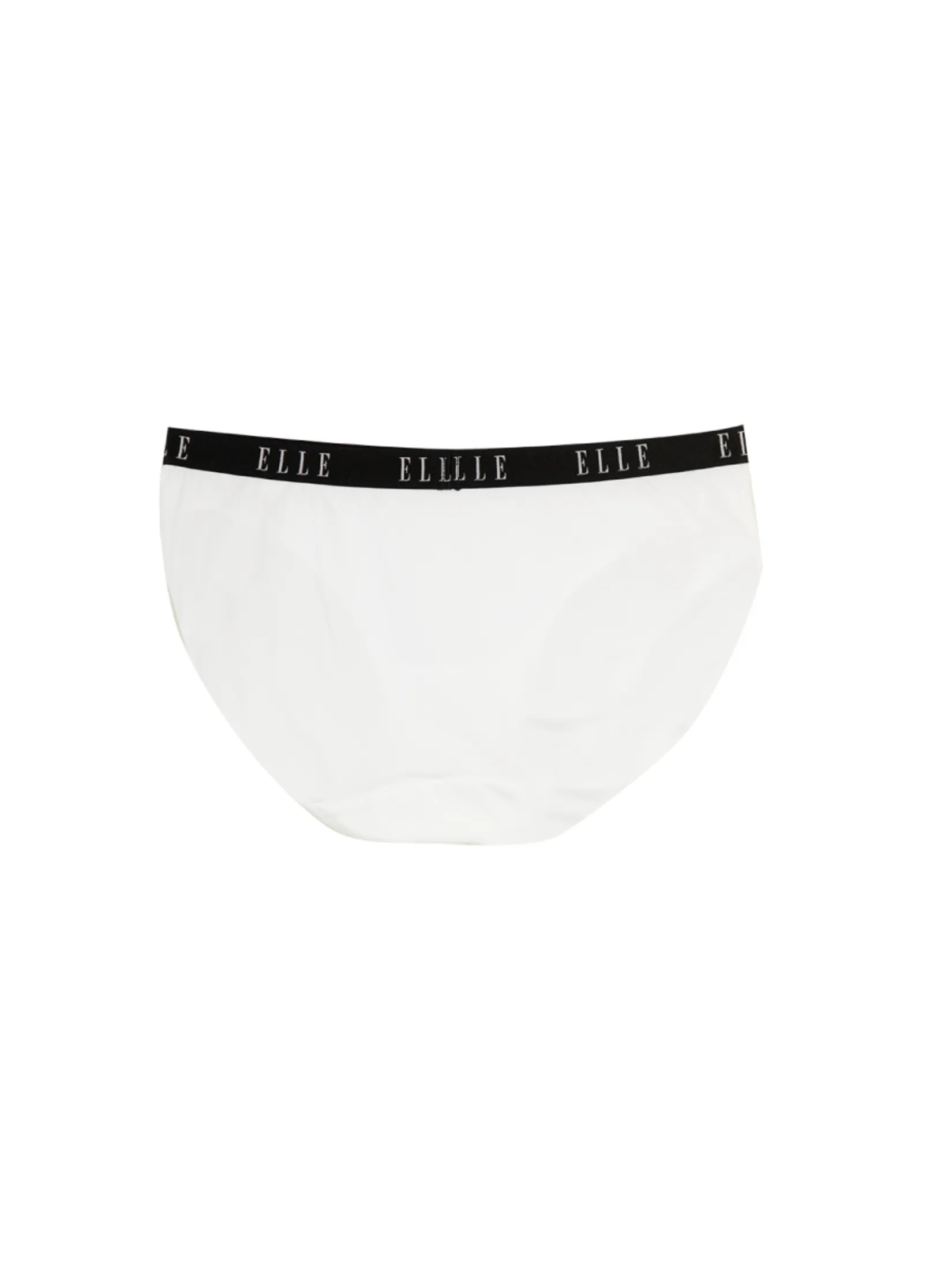 ELLE LINGERIE Women Panties BIKINI LOWRISE LU2813 - White