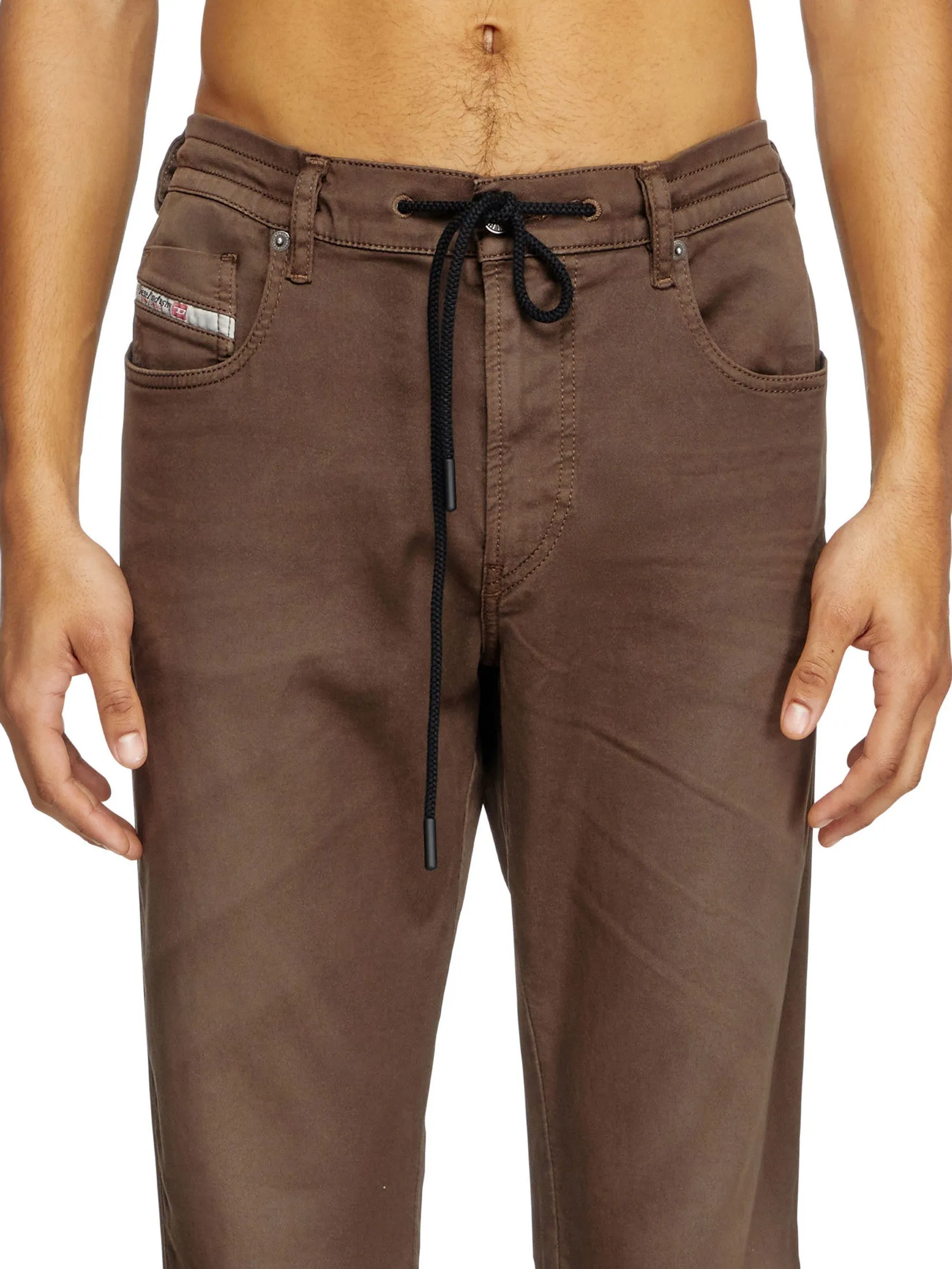DIESEL Men Jeans Pants 2062 D-STRUKT-B JOGG Swea Brown