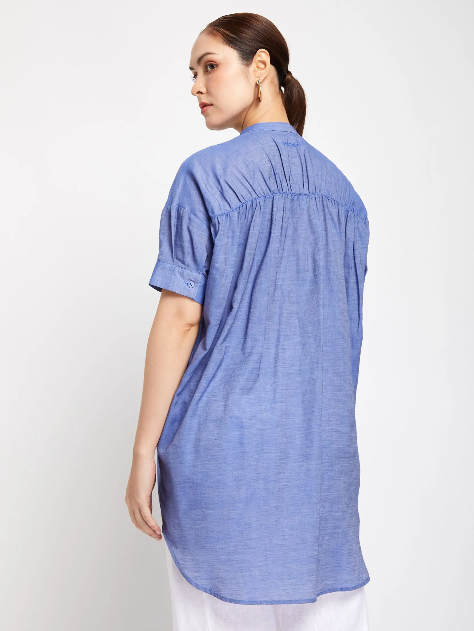 SIMPLICITY Women Shirt Short Sleeves