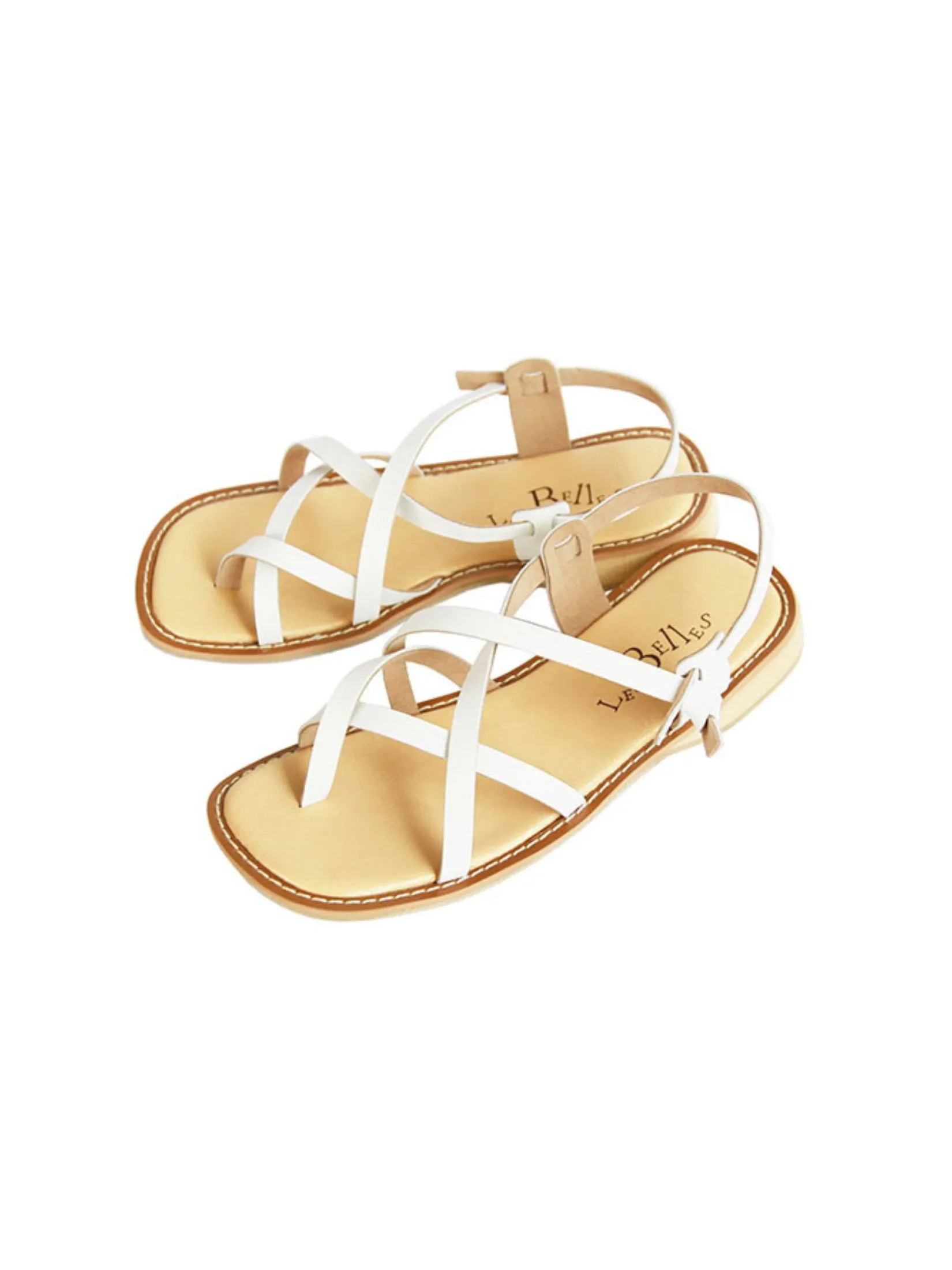 BELLE&SOFA Women Flat Sandals  S4444  - White