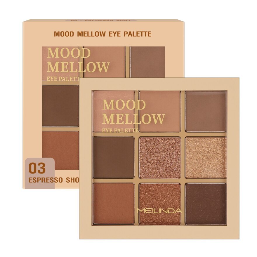 Meilinda Mood Mellow Eye Palette 03