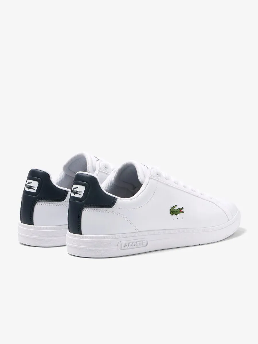LACOSTE White Men’s Lacoste Graduate Pro Leather Trainers