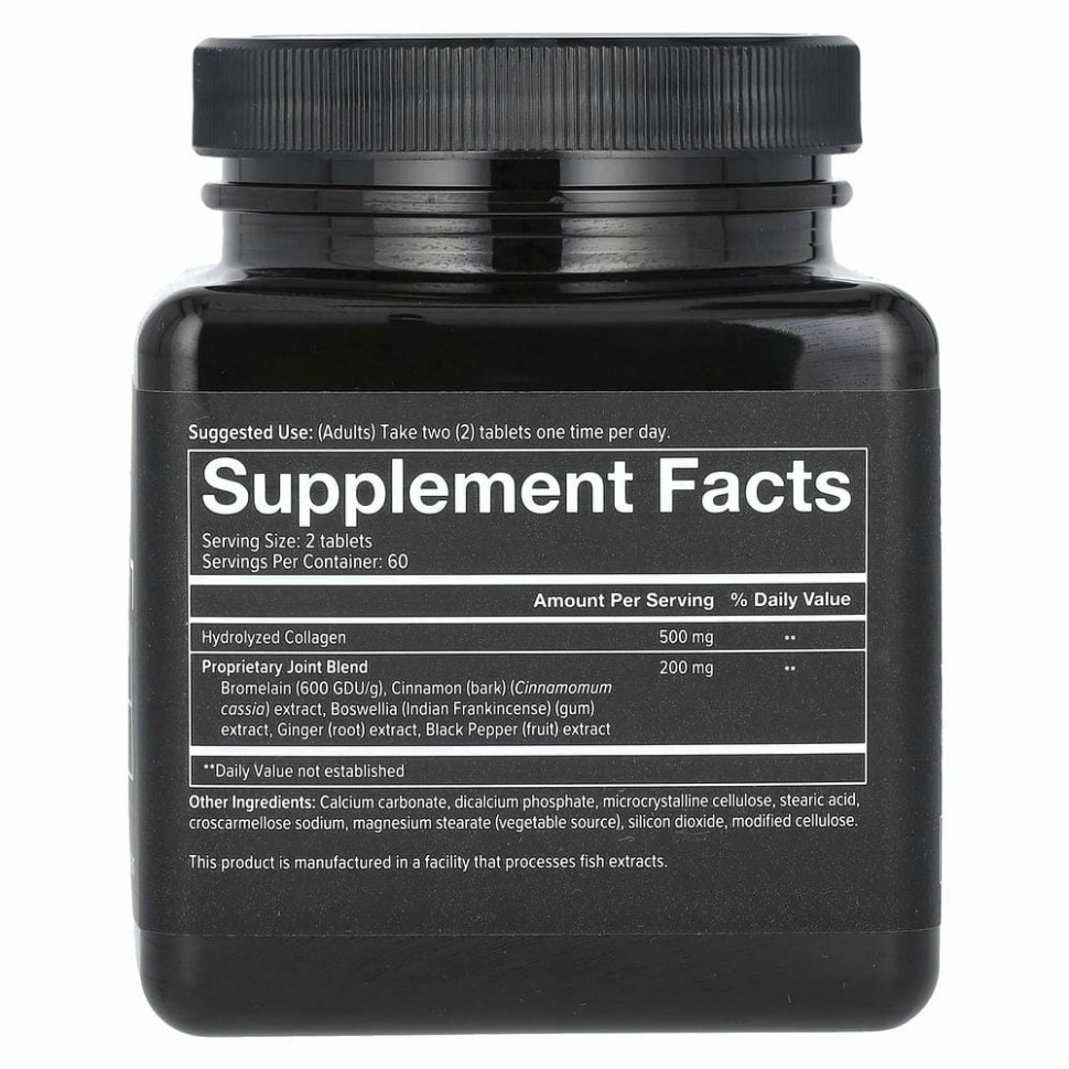 Youtheory, Men, коллаген для суставов, 120 таблеток