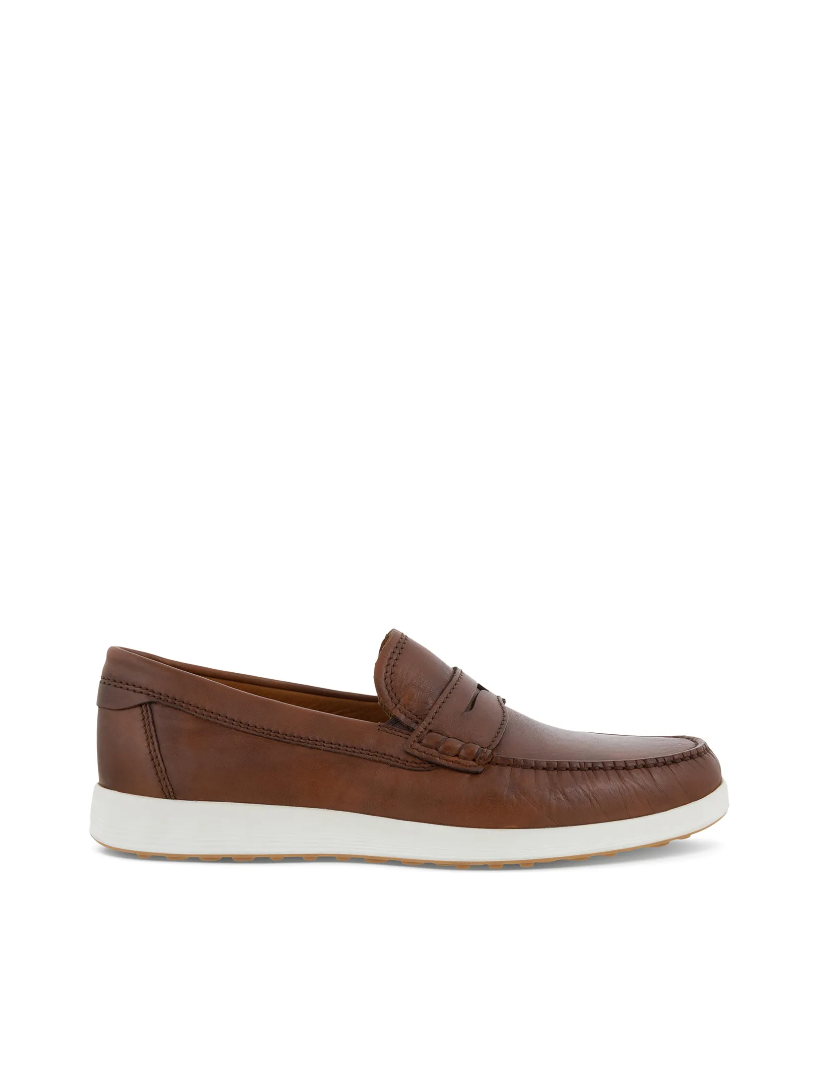 ECCO Men Leather Shoes S Lite Moc Cognac