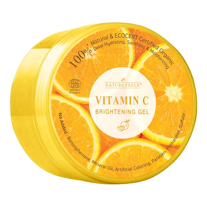 Nature Feels Vitamin C Brightening Gel 300 Ml. เจลวิตามินซี ผิวกระจ่างใส