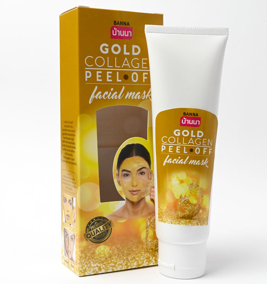 Маска-пленка с коллагеном и золотом Banna 120 мл