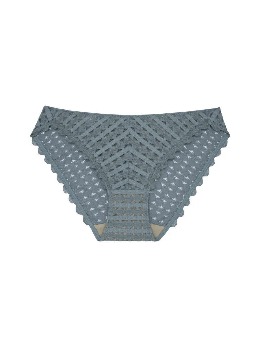 SABINA MAGGIE MAE CALL ME YOUR DARLING BIKINI PANTY - GREY