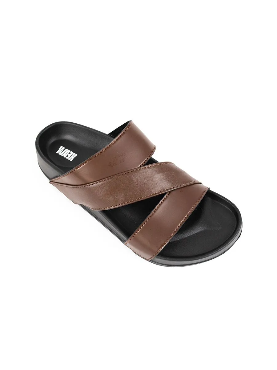 HEAVY Men's  Sandals PS Brown