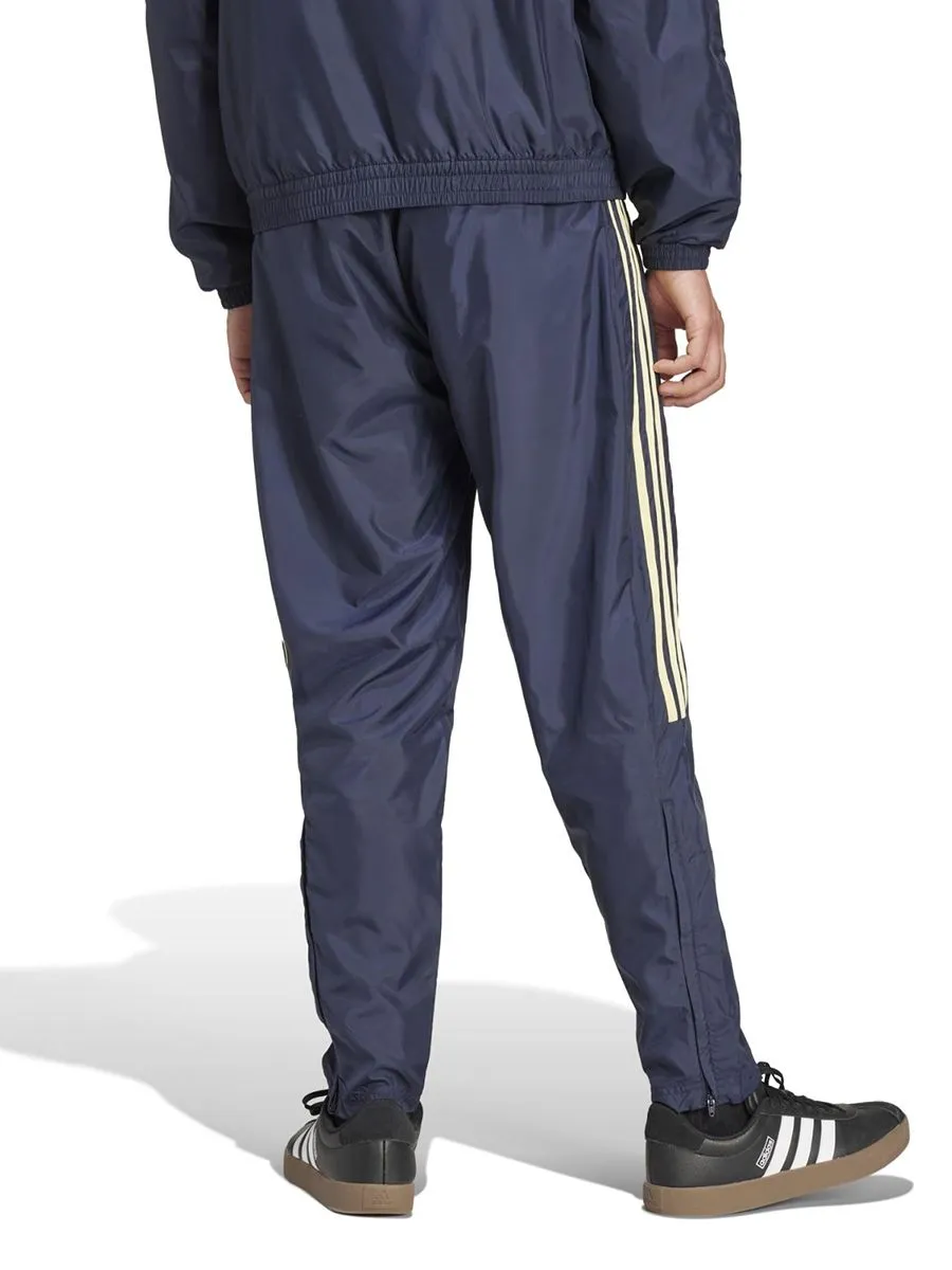 ADIDAS Men Tracksuit Bottoms House of Tiro Woven Blue / Legend Ink / Almost Yellow