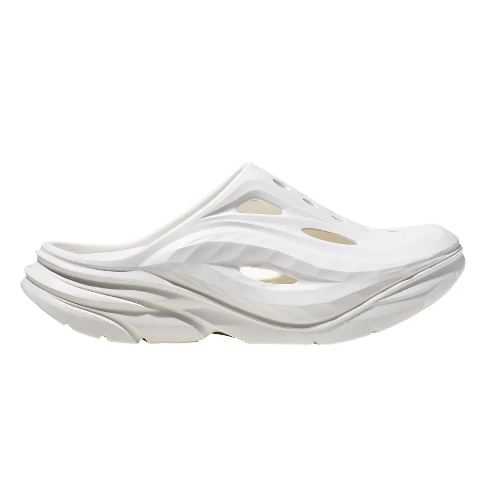 HOKA Ora Recovery Mule Unisex Sandals White - HO229SH131ELTH