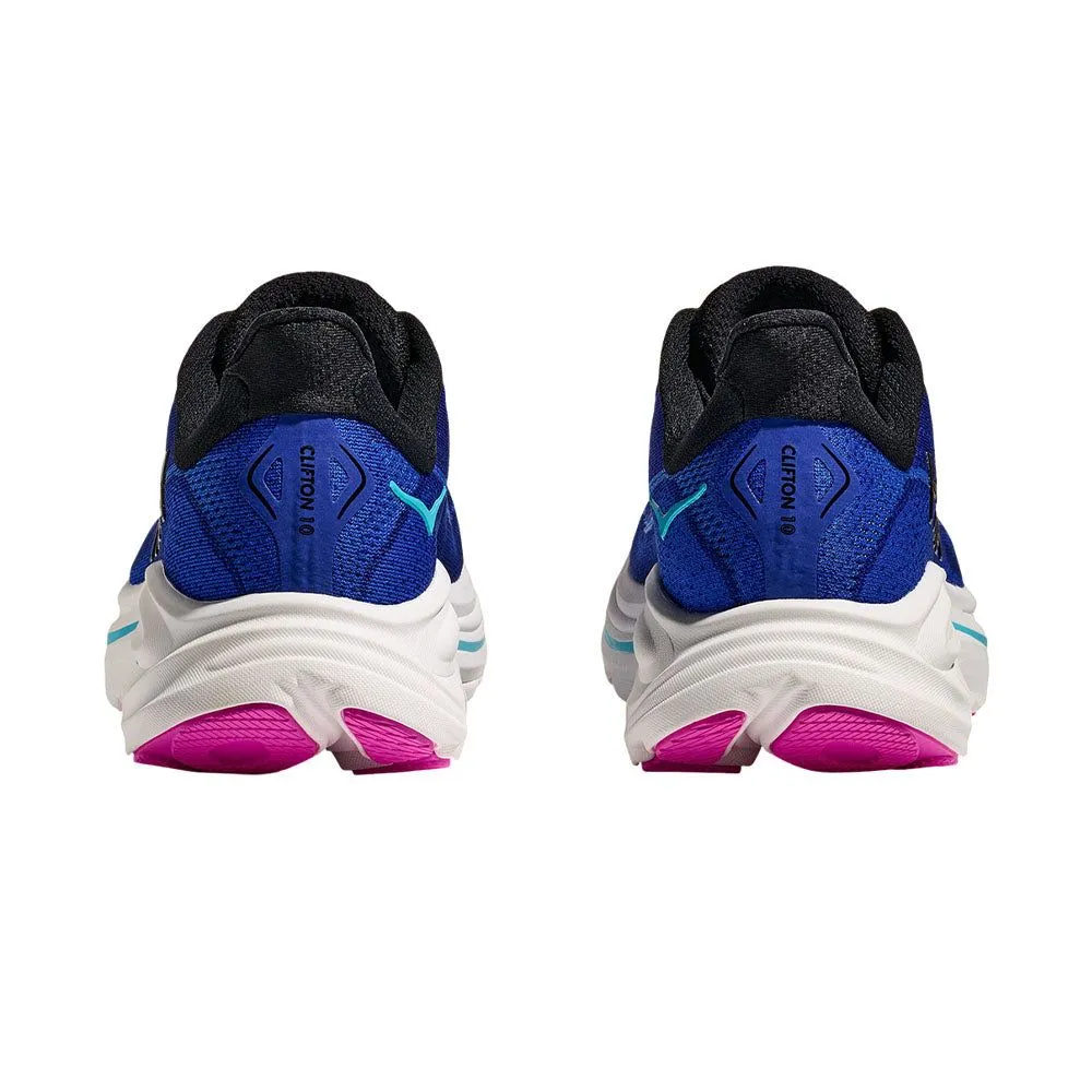 HOKA Women Running Shoes Clifton 10 Wide Blue - HO229SH163ELTH