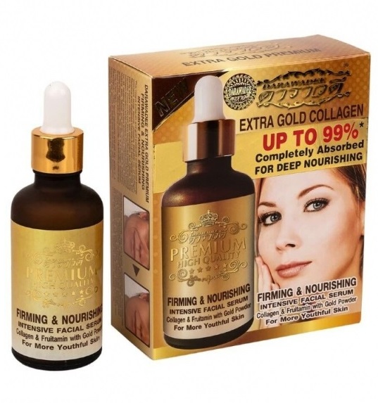 Омолаживающая сыворотка с золотом и коллагеном Darawadee 50 мл