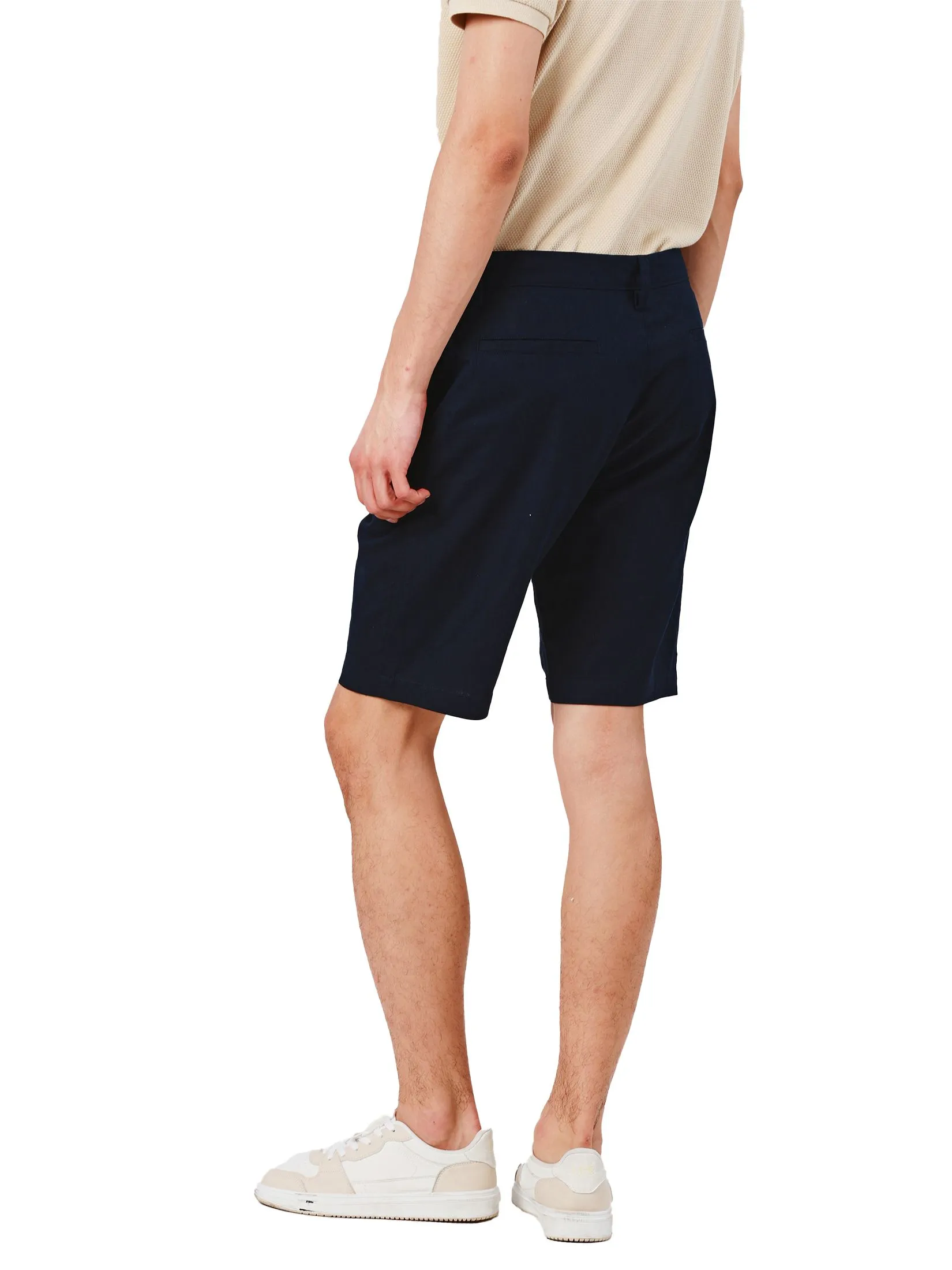 JOHN HENRY Men's Shorts (Slim Fit) Rejuvenate Vacation Navy