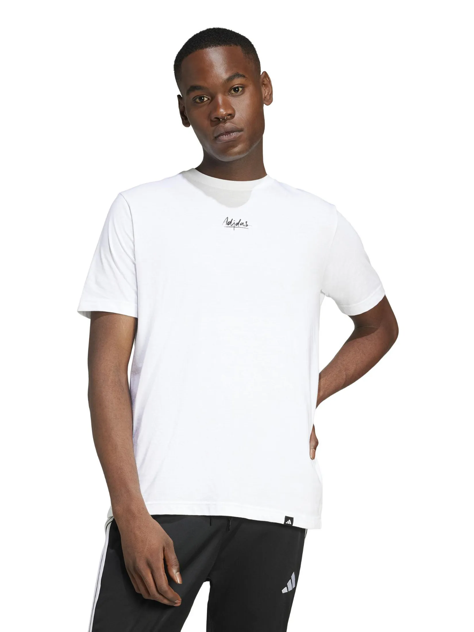 ADIDAS Men T-Shirt Lounge Still Life Lemons Graphic