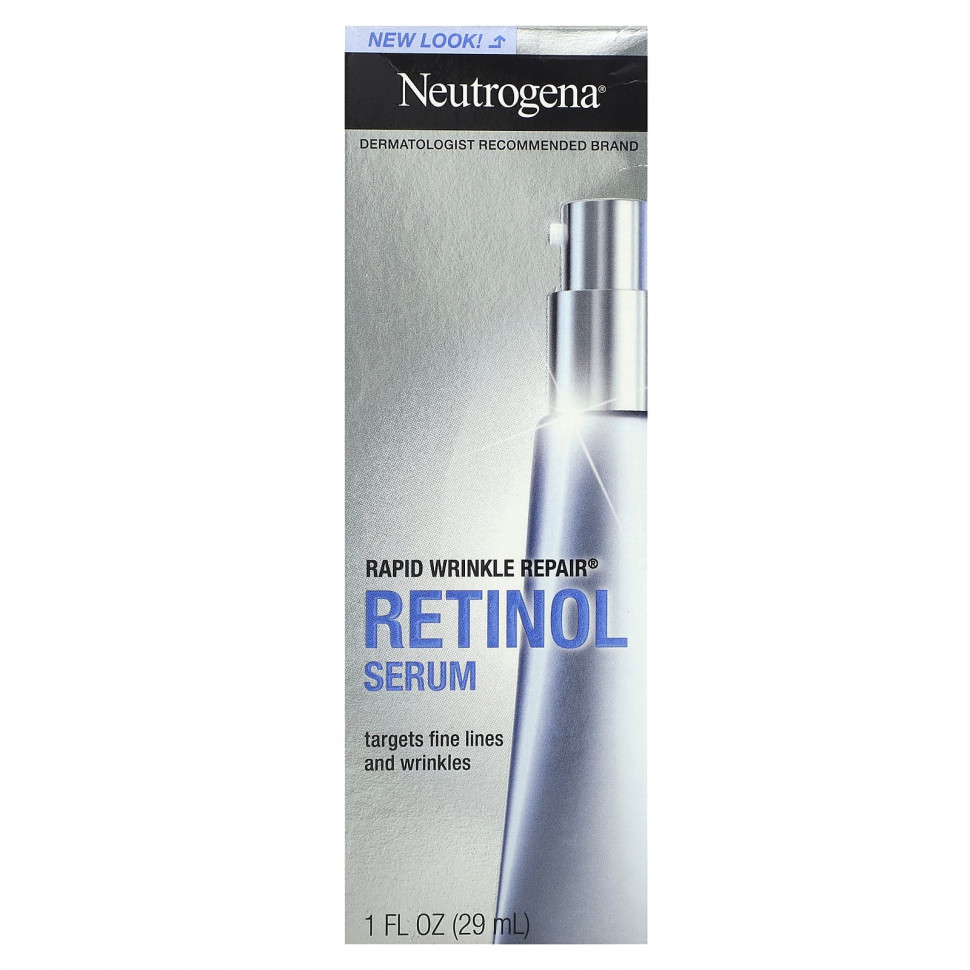 Neutrogena, Rapid Wrinkle Repair, сыворотка с ретинолом, 29 мл (1 жидк. Унция)