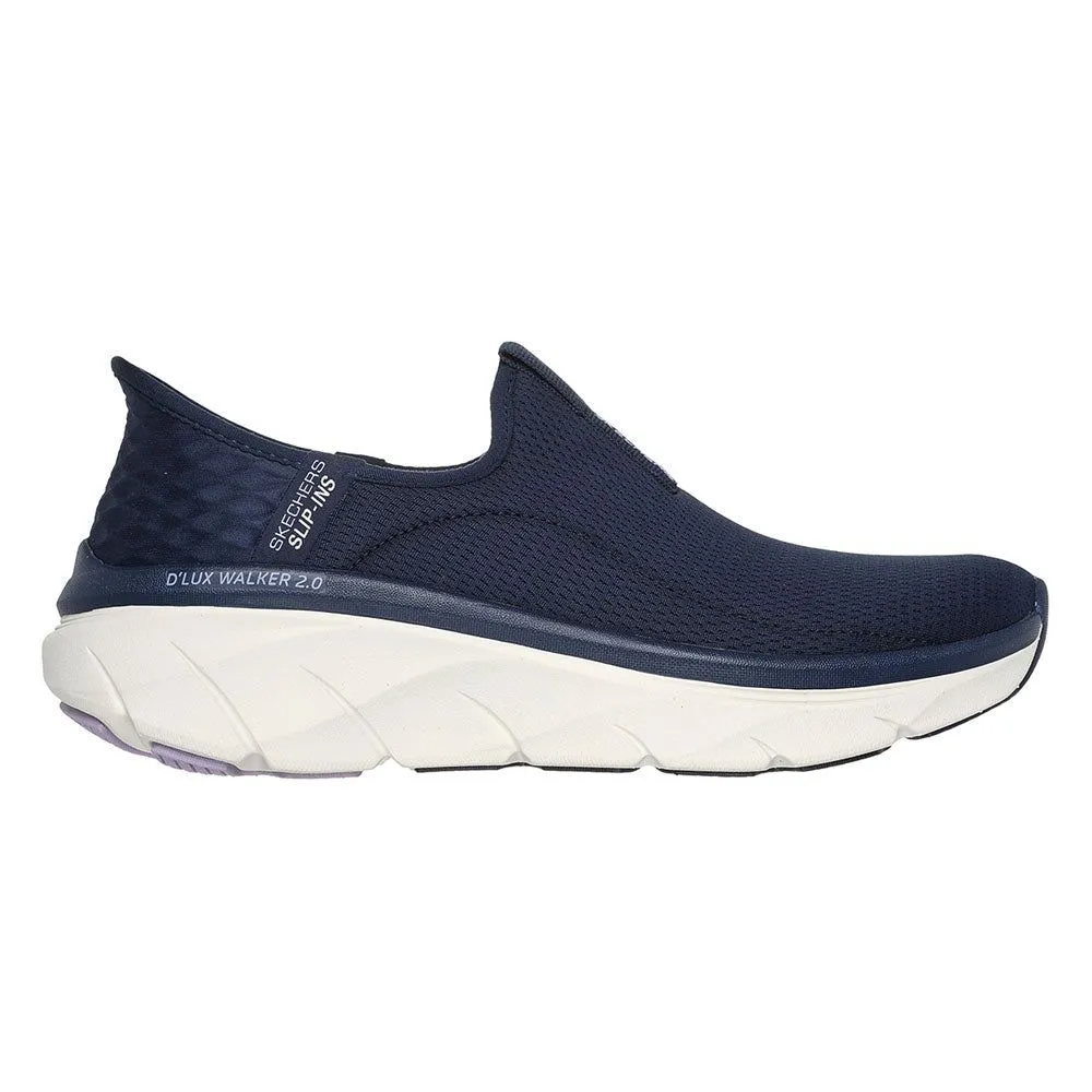 SKECHERS Slip-ins® Relaxed Fit®: D'Lux Walker® 2.0 - Happy Step Women Casual Shoes Blue - SK108SH617EMTH Size - 6 US
