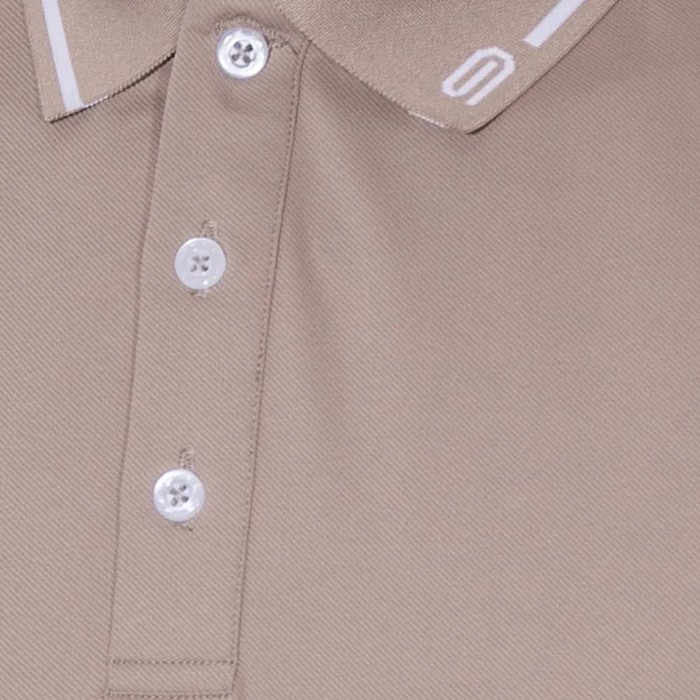9NINE Men Golf Polo Shirt N25GOPOM02 Brown - 9N358AP706EGTH