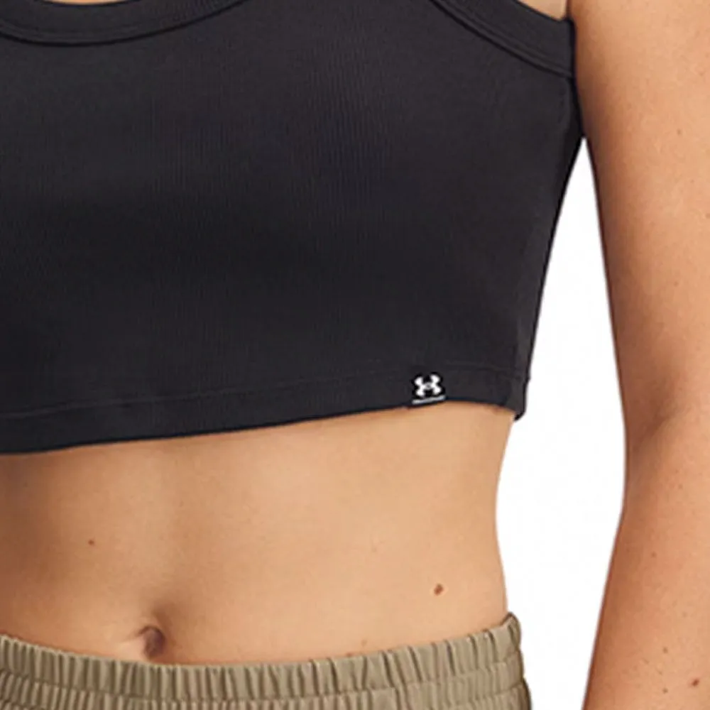 UNDER ARMOUR Women Training Tank Rival Rib Baby Black - UN127AP895EITH
