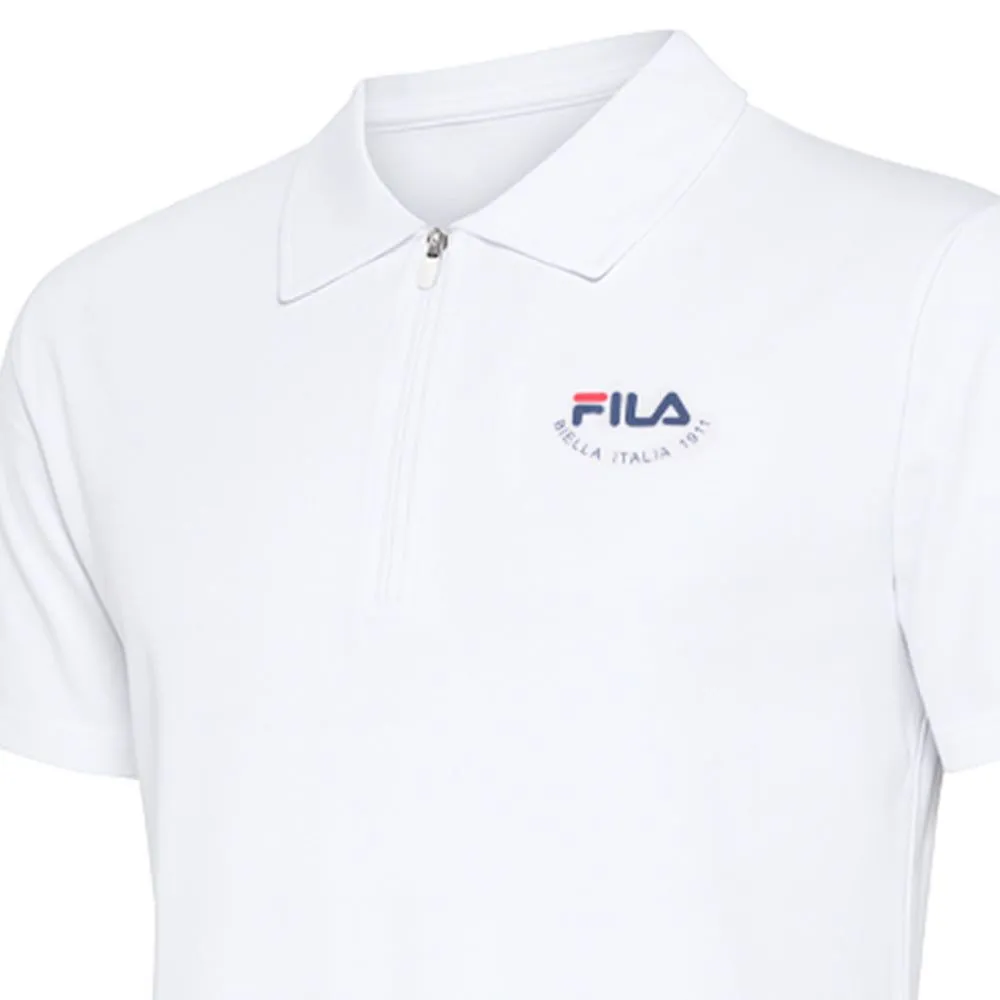 FILA Men Training Polo Shirt Iconic White - FI039AP033ENTH