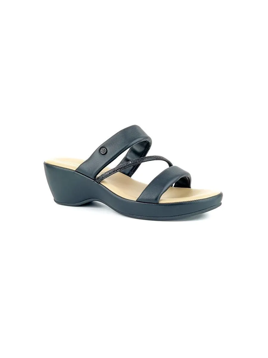 TREND Women sandals with heels FARIS-BLACK
