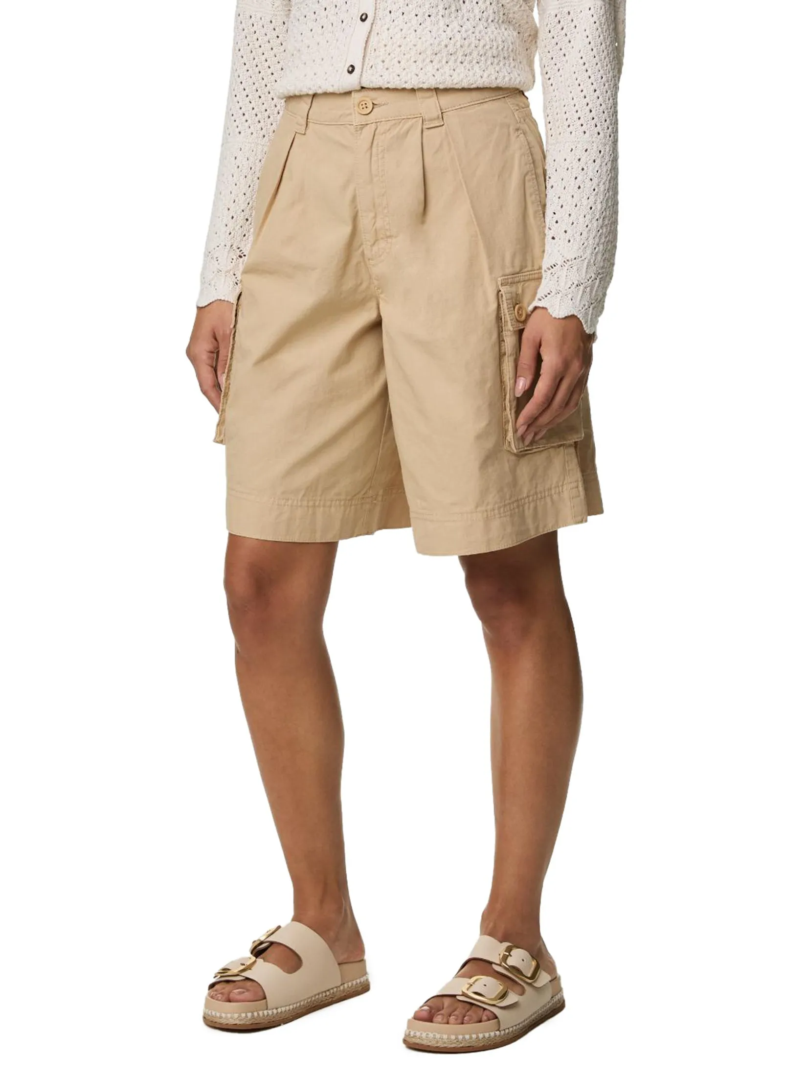 MARKS & SPENCER Women Cargo Shorts Pure Cotton