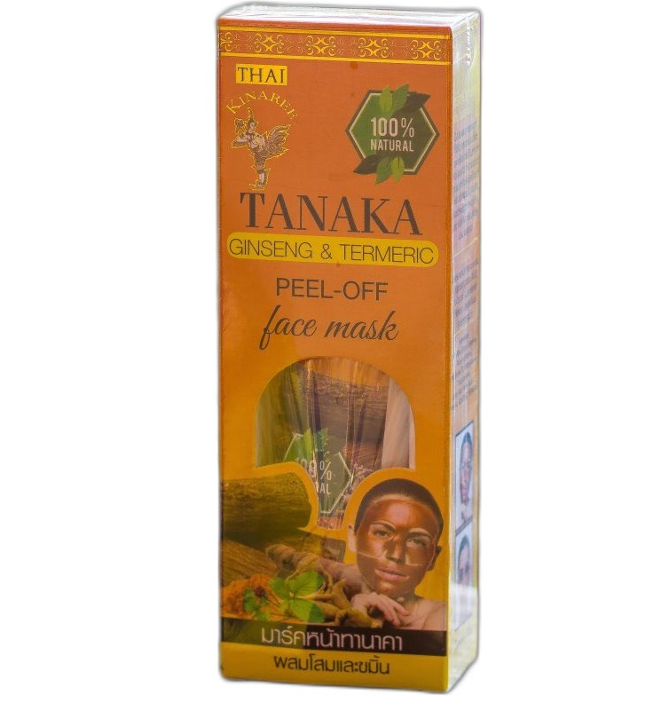 Маска - пленка с танакой, куркумой и женьшенем Thai Kinaree 120 мл