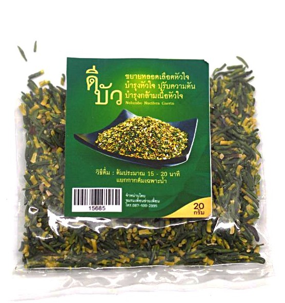 Чай Ди Бур из ростков лотоса от бессонницы и высокой температуры 20 гр